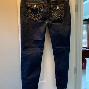 True Religion Skinny Jeans Flap Pocket Size 34